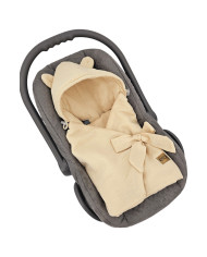 Sac de couchage pour siège auto avec ceintures 3 et 5 points HONEY