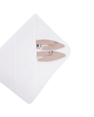 Bademantel aus Baumwolle GOOSE/WHITE Bademantel aus Baumwolle GOOSE/WHITE