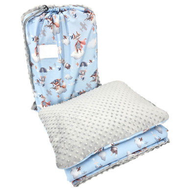 Preschool bedding set 100 x 135 cm with bag AVIATOR Preschool bedding set 100 x 135 cm with bag AVIATOR