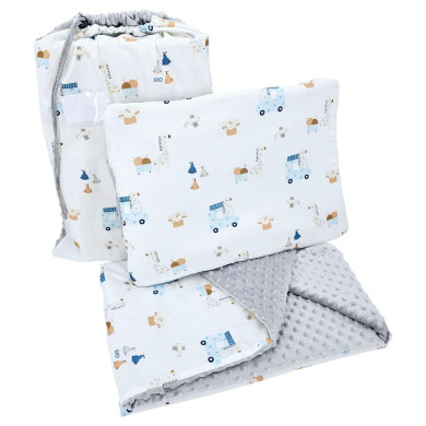 Preschool bedding set 100 x 135 cm with bag GIRAFFE Preschool bedding set 100 x 135 cm with bag GIRAFFE
