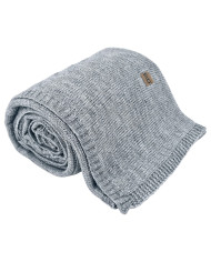 Knitted Wool blanket 150x200 cm - AREZZO POPIEL