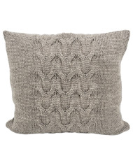 Pletené Vlněný povlak na polštář 45x45 cm - AREZZO TAUPE