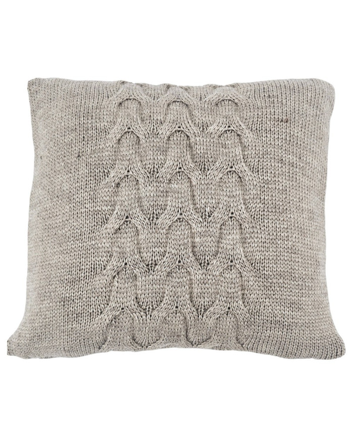 Adīts Vilnas spilvena pārvalks 45x45 cm - AREZZO TAUPE