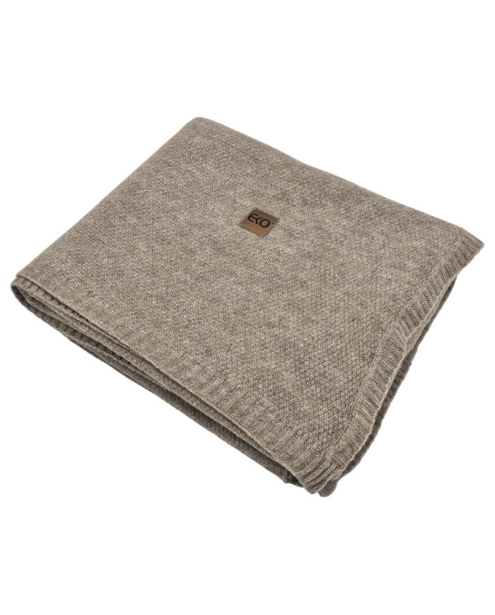 Knitted blanket 150x200 cm - MILANO TAUPE