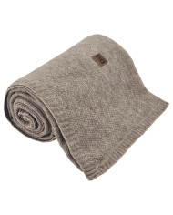 Strickdecke 150x200 cm - MILANO TAUPE