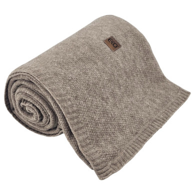 Вязаное одеяло 150x200 см – MILANO TAUPE