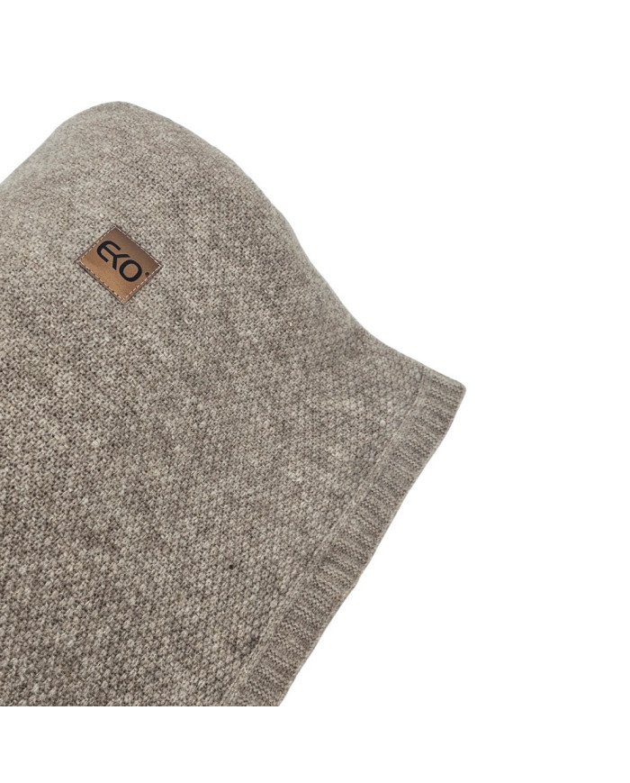 Strickdecke 150x200 cm - MILANO TAUPE