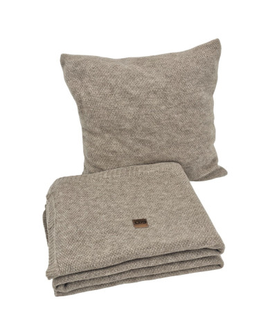 Pletena deka 150x200 cm – MILANO TAUPE Pletena deka 150x200 cm – MILANO TAUPE