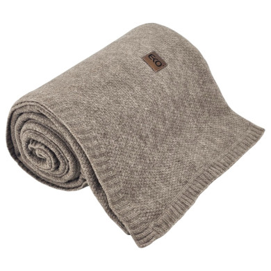 Вязаное одеяло 150x200 см – MILANO TAUPE