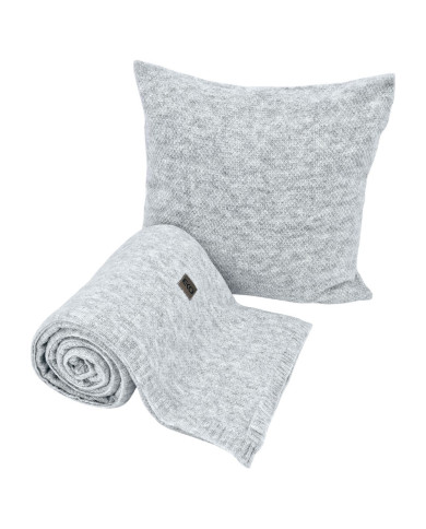 Вязаное одеяло 150x200 см – MILANO PERŁOWY Вязаное одеяло 150x200 см – MILANO PERŁOWY