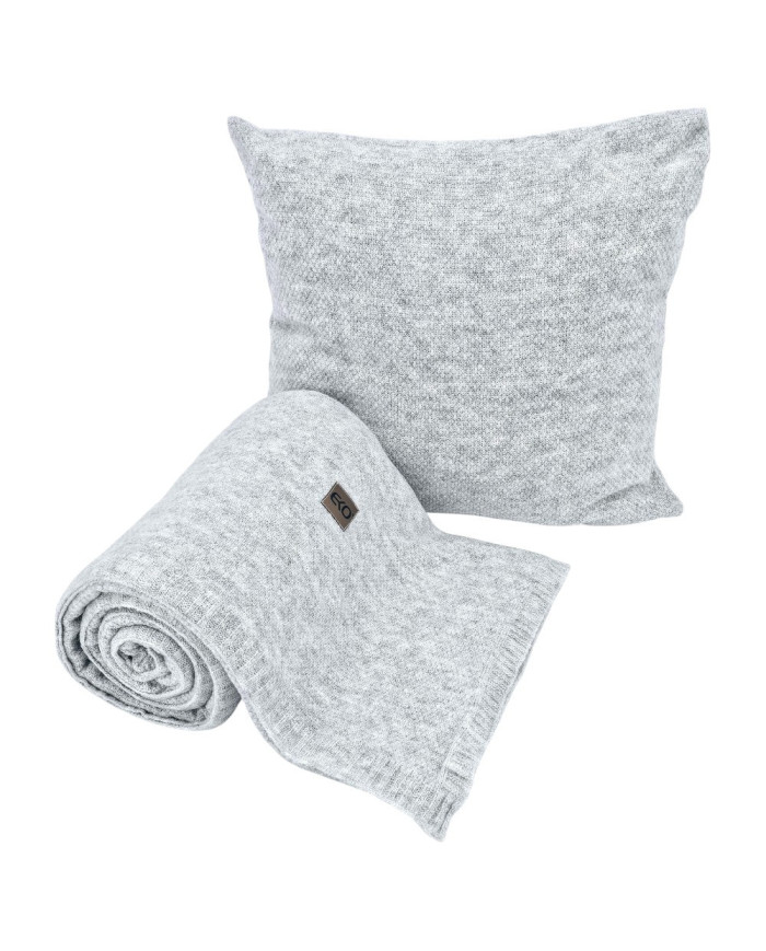 Couverture tricotée 150x200 cm - MILANO PERŁOWY