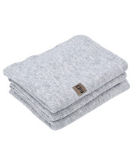Knitted blanket 150x200 cm - MILANO PERŁOWY