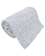 Вязаное одеяло 150x200 см – MILANO PERŁOWY