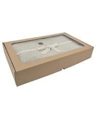 Strickdecke 150x200 cm - MILANO LATTE