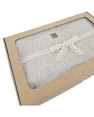 Pletená deka 150x200 cm - MILANO LATTE