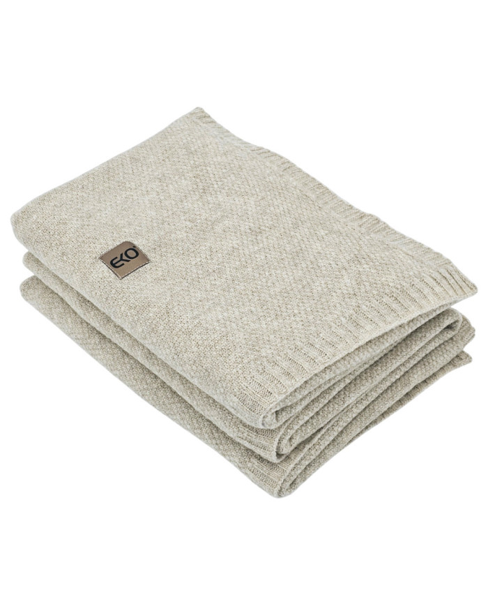 Knitted blanket 150x200 cm - MILANO LATTE