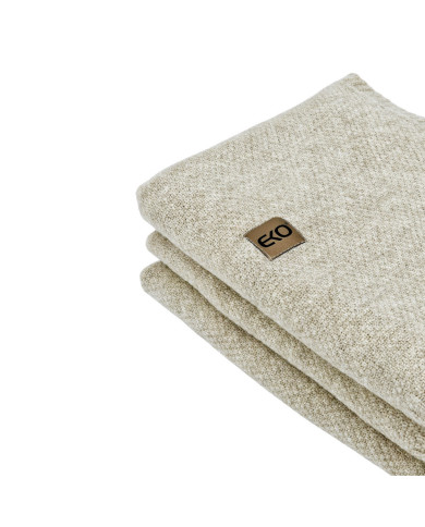 Knitted blanket 150x200 cm - MILANO LATTE