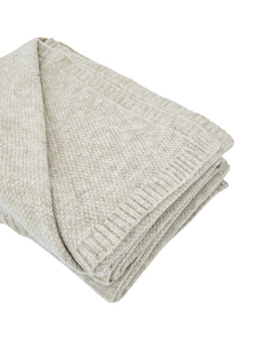 Strickdecke 150x200 cm - MILANO LATTE Strickdecke 150x200 cm - MILANO LATTE