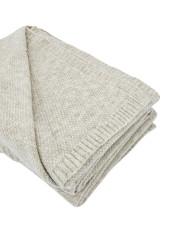 Knitted blanket 150x200 cm - MILANO LATTE
