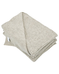 Knitted blanket 150x200 cm - MILANO LATTE