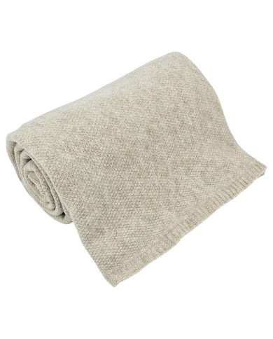 Strickdecke 150x200 cm - MILANO LATTE Strickdecke 150x200 cm - MILANO LATTE