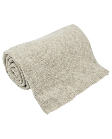 Strickdecke 150x200 cm - MILANO LATTE Strickdecke 150x200 cm - MILANO LATTE