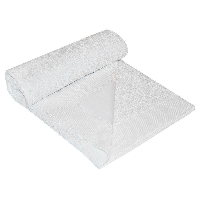 Blanket cellular with cotton lining WHITE