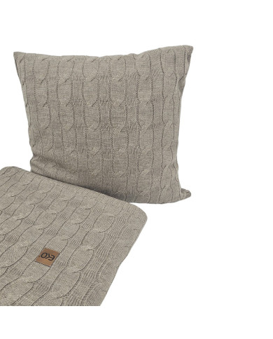 Pletena deka 150x200cm - VERONA TAUPE Pletena deka 150x200cm - VERONA TAUPE