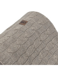 Knitted blanket 150x200cm - VERONA TAUPE