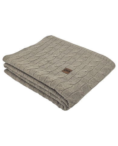 Pletena deka 150x200cm - VERONA TAUPE Pletena deka 150x200cm - VERONA TAUPE