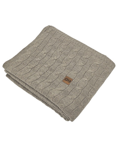 Pletena deka 150x200cm - VERONA TAUPE Pletena deka 150x200cm - VERONA TAUPE