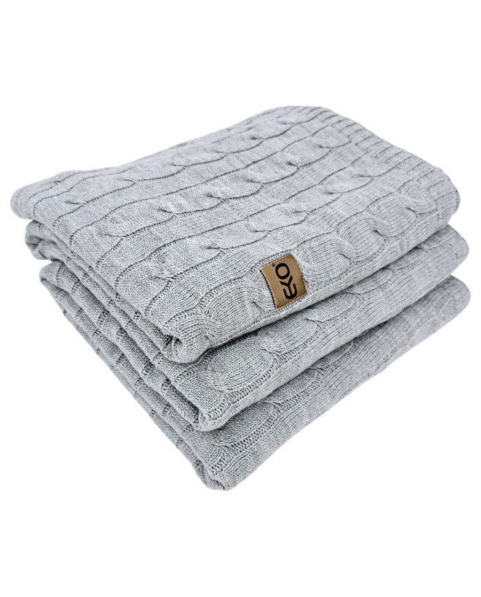 Strickdecke 150x200cm - VERONA POPIEL