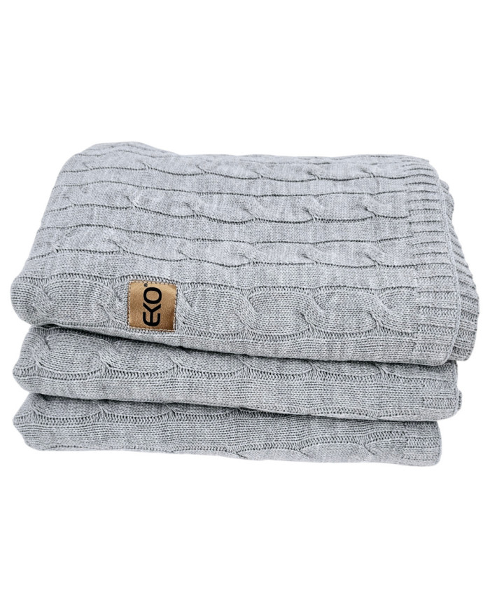 Strickdecke 150x200cm - VERONA POPIEL