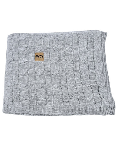 Pletena deka 150x200cm - VERONA POPIEL Pletena deka 150x200cm - VERONA POPIEL
