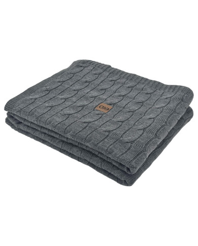 Pletena deka 150x200cm - VERONA ANTRACYT Pletena deka 150x200cm - VERONA ANTRACYT