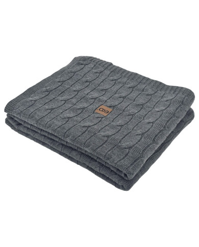 Pletena deka 150x200cm - VERONA ANTRACYT Pletena deka 150x200cm - VERONA ANTRACYT