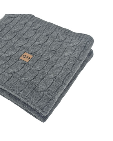 Pletena deka 150x200cm - VERONA ANTRACYT Pletena deka 150x200cm - VERONA ANTRACYT