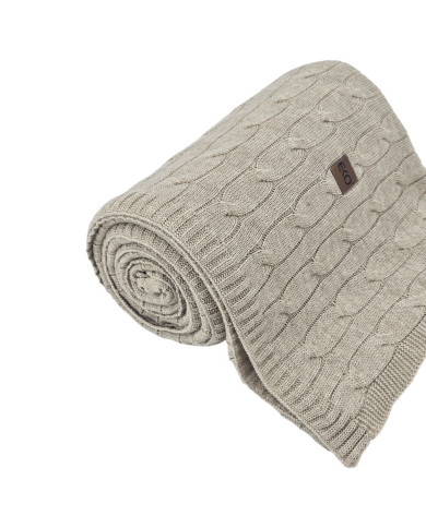 Pletena deka 150x200cm - VERONA LATTE Pletena deka 150x200cm - VERONA LATTE