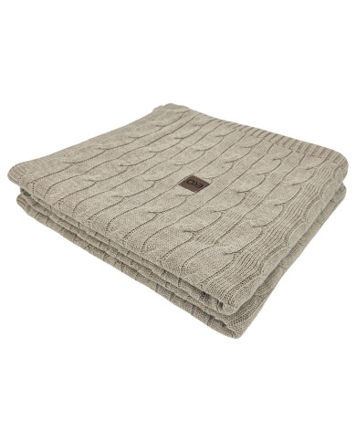 Pletena deka 150x200cm - VERONA LATTE Pletena deka 150x200cm - VERONA LATTE