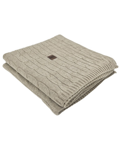 Pletena deka 150x200cm - VERONA LATTE Pletena deka 150x200cm - VERONA LATTE