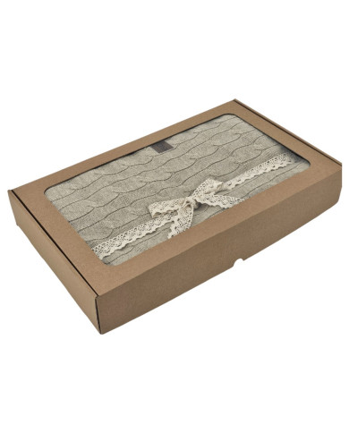 Вязаный плед 150x200 см - VERONA LATTE Вязаный плед 150x200 см - VERONA LATTE