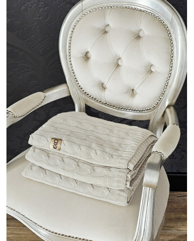 Вязаный плед 150x200 см - VERONA LATTE Вязаный плед 150x200 см - VERONA LATTE