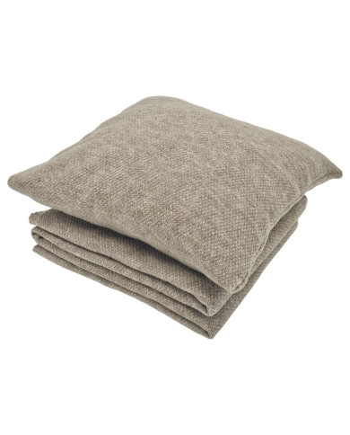 Poszewka dzianinowa na poduszkę 45x45 cm – MILANO TAUPE Poszewka dzianinowa na poduszkę 45x45 cm – MILANO TAUPE