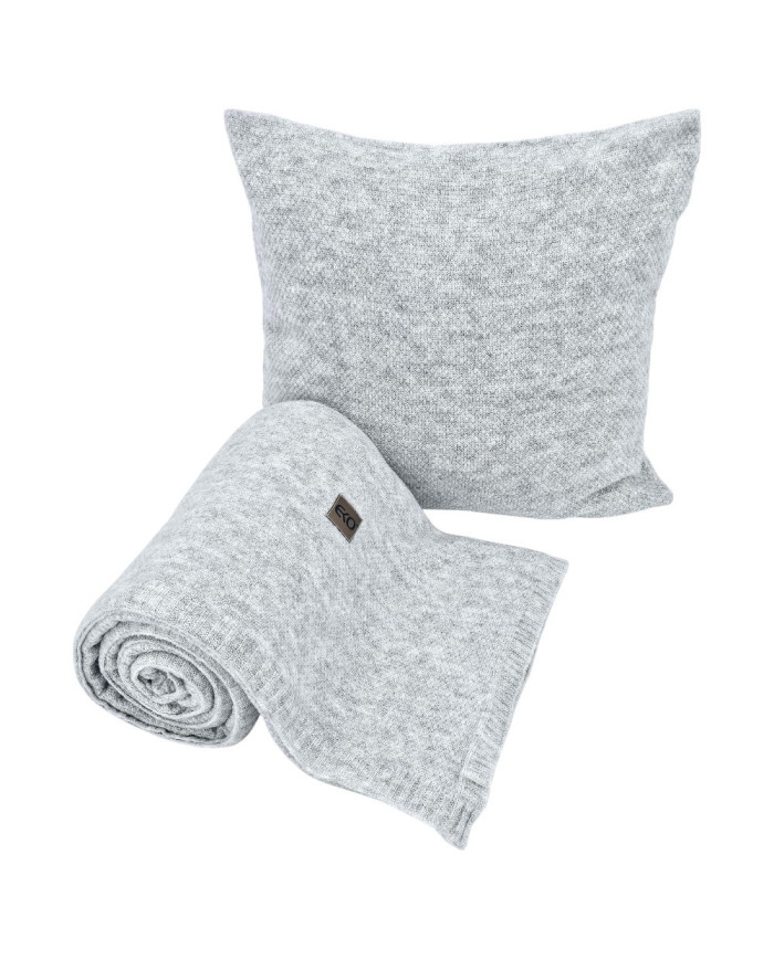 Knitted Pillowcase 45x45 cm – MILANO PERŁOWY