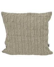 Knitted Pillowcase 45x45 cm - VERONA LATTE