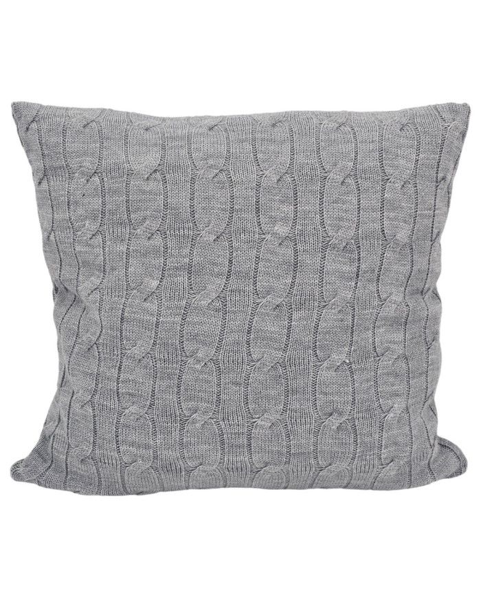 Knitted Pillowcase 45x45 cm - VERONA POPIEL