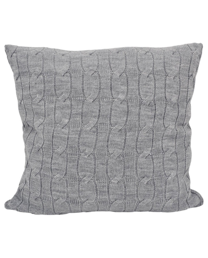 Knitted Pillowcase 45x45 cm - VERONA POPIEL