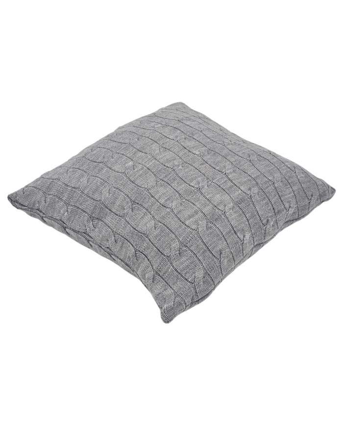 Knitted Pillowcase 45x45 cm - VERONA POPIEL