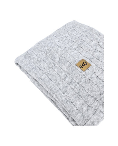 Kötött Takaró Szőrmével Bélelve 80 x 100 cm, GREY Kötött Takaró Szőrmével Bélelve 80 x 100 cm, GREY