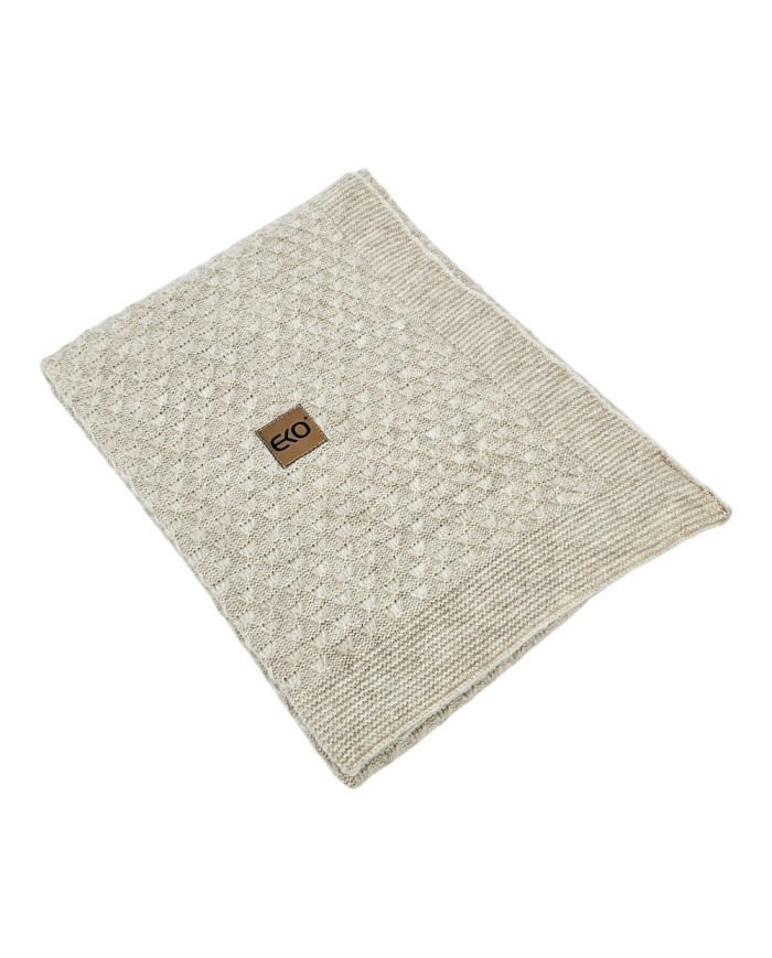 Вязаное одеяло 80 x 100 см, BEIGE Вязаное одеяло 80 x 100 см, BEIGE